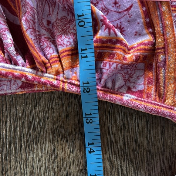 Urban Outfitters UO Florentina Print Wrap Top - Picture 13 of 13